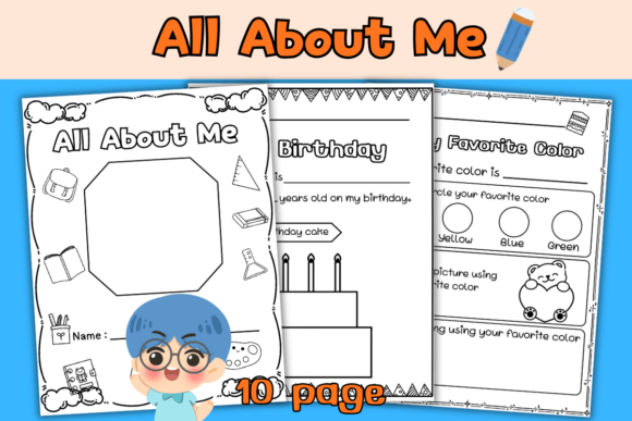 All About Me Worksheet Design Guide