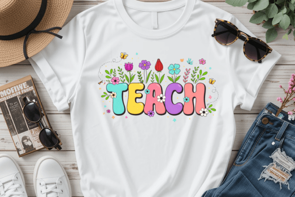 Teach Floral PNG, Cute Teacher PNG: A Guide to Quality Digital Assets for Educators and Creators