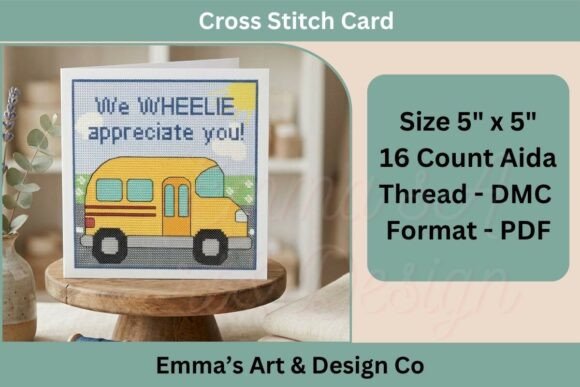 The Rise of Handmade Appreciation: Why the School Bus Thank You Card Pattern Is a Trending Digital Download for Educators and Crafters